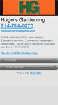 Mobile Screenshot of hugosgardening.com